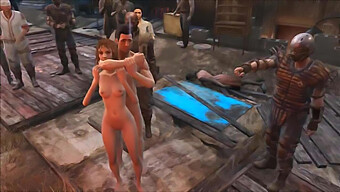 Sesso Di Gruppo Pubblico Con Cartoon Cuties A Diamond City