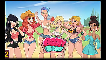 Cartoon Milf Dan Gadis-Gadis Ladang Brunette Yang Comel Dalam Permainan Hentai