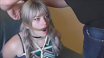 Two Young Ladies Gagged And Bound In Amateur Bdsm Video