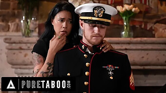 Dana Vespoli, Widow, Desires Oliver Flynn In Her Deceased Husband'S Military Attire