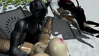 Erotic Cartoon Orgy With Furry Characters