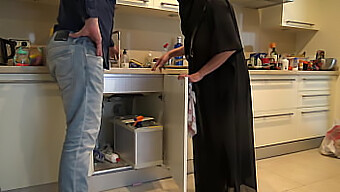 Uk Plumber Cheats With Muslim Milf In Kinky Kitchen Encounter