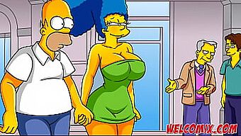 Pripravte Sa Na Stretnutie S Najsexi Milfkou V Meste! Simptoons, Simpsons Hentai Porno