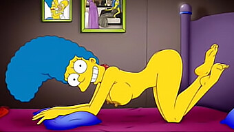 Marge'S Anal Pleasure In Hentai Animation With Foot Fetish And Squirting Orgasm