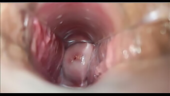 Vaginale Orgasme In Close-Up Video.