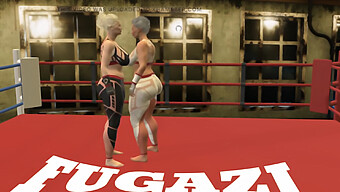 Mature Bosses Get Down And Dirty In 3d Fight Club