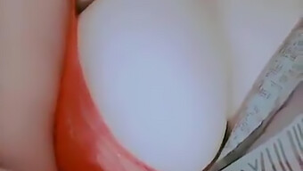 College Student Indulges In Solo Play With Natural Boobs