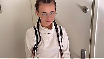 Teen With Natural Tits Gets Anal From Her Teacher